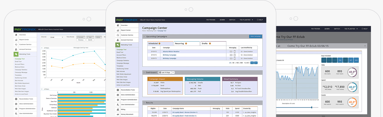 Project information for Paytronix